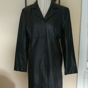 Jones New York Leather Jacket